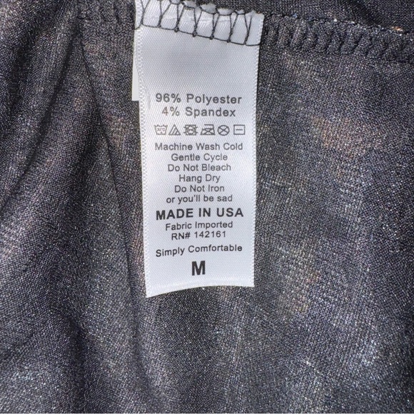 LuLaRoe Women’s Medium Gray Long Stretch Cardigan With Pockets - Picture 6 of 7